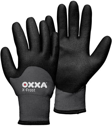 Oxxa x-frost veiligheidshandschoen 51-860 grijs zwart, 9 - 15186009 - 15186009
