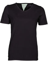 Papillon Fitnessshirt S SL V-Ausschnitt Damen schwarz Größe S