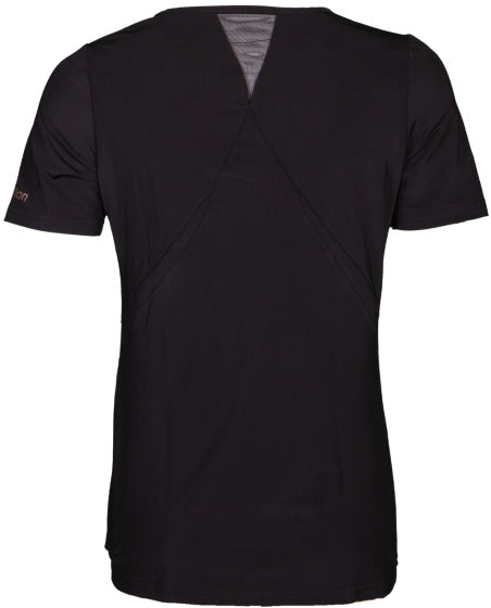 Papillon Fitness Shirt S Sl V-Ausschnitt Damen Schwarz Größe xxl