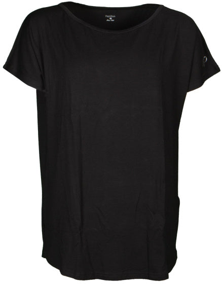 Papillon Sportshemd Round Neck Damen Schwarz Größe S
