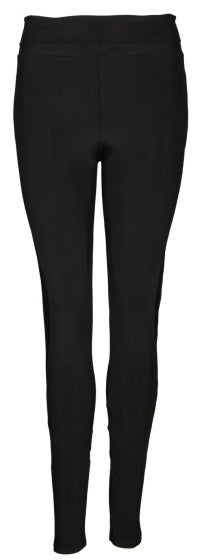 Papillon enge Sport -Legging -Damen Schwarz Größe 3xl
