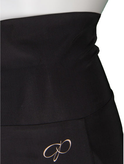 Papillon enge Sport -Legging -Damen Schwarz Größe l