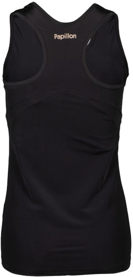 Papillon Tanktop Racer Back Damen Schwarz Größe l