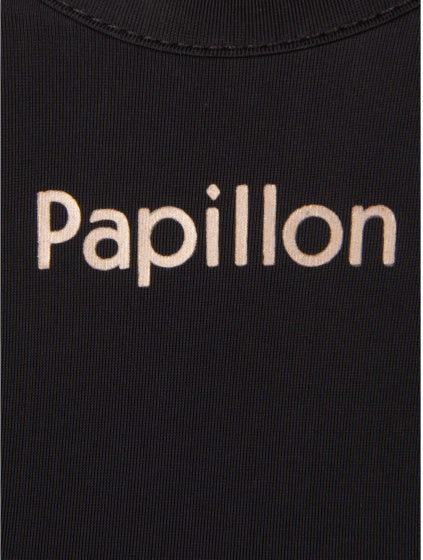 Papillon Tanktop Racer Back Damen Schwarz Größe l
