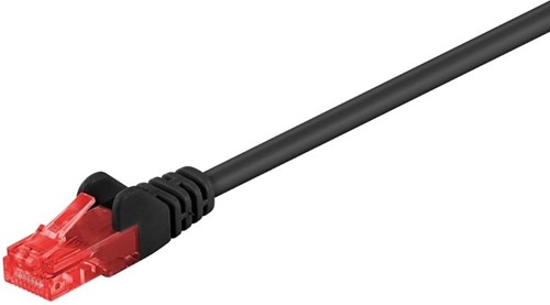 Patchkabel UTP Cat6 schwarz 1 m – 2580210