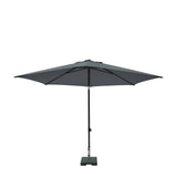 Madison Parasol Elba 300 cm Grau