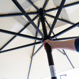 Madison Parasol Moraira 230x230 cm Grau