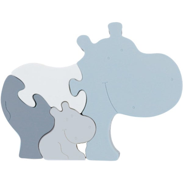 Petú Petú Petú Petú Alfie Silicone Puzzle Nile Horse Blue