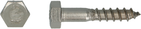 Pgb-europe pgb-fasteners | houtdraadbout din 571 ø 8,0x100 a2 | 50 st 000571a00008001003