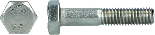 Pgb-europe pgb-fasteners | zeskantbout 8.8 din 931 m16x120 zn | 50 st 931801016001203