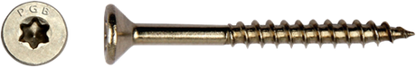 Pgb-europe pgb-fasteners universele spaanplaatschroef rvs a2 vk-t deeldraad verzonken kop ø 3,00x25 tx10 | 200 st | pgwvtga00003000253