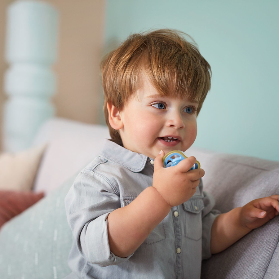 Philips fopspeen avent ultra air blauw 2 stuks