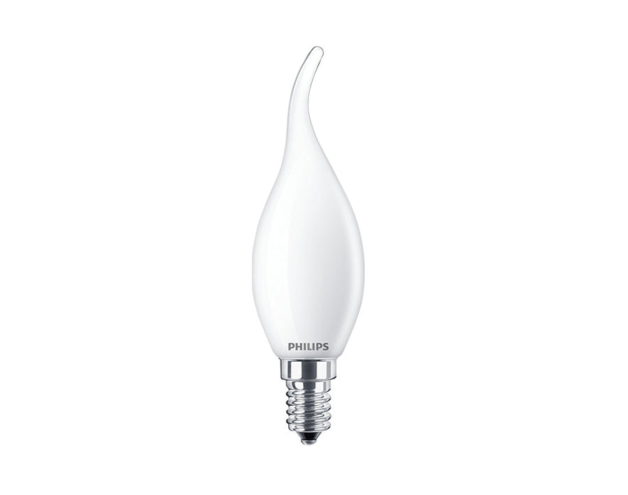 Philips LED -Lampenkerze mit Krul E14 250 LM Matte