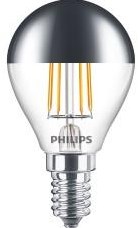 Philips led kogel e14 4-35w 2700k filament kopspiegel blister - 5103501