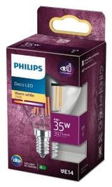 Philips led kogel e14 4-35w 2700k filament kopspiegel blister - 5103501