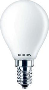 Philips led kogel e14 6,5-60w 2700k filament mat - led3742