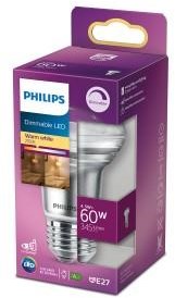 Philips led spot r63 e27 4,5-60w 2700k dimbaar blister - 5103335
