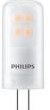 Philips led steek g4 12v 2,1-20w 2700k mat dimbaar blister - 5104124