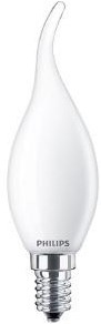 Philips LED -Lampenkerze mit Krul E14 250 LM Matte