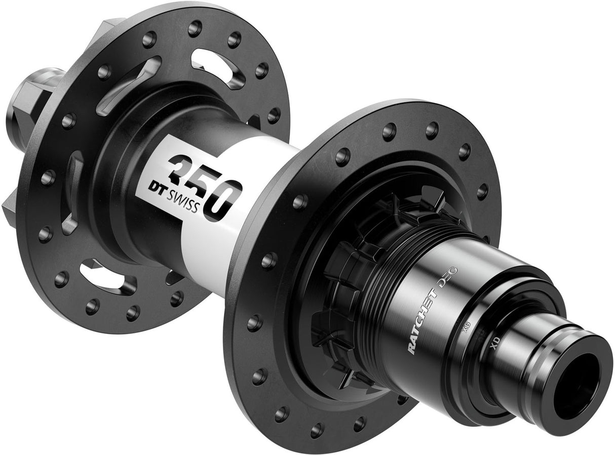 Dt swiss 350 classic deg72 mtb 6-bolt 12x148mm rear hub | 28 loch shimano micro spline