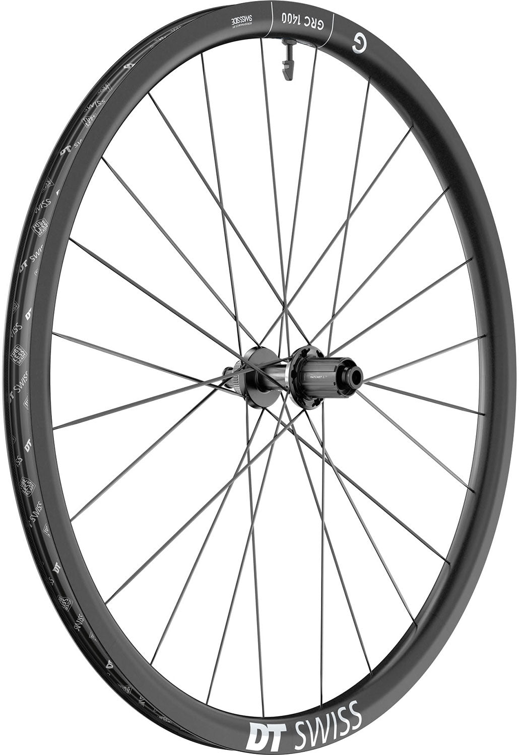 DT Swiss GRC 1400 Dicut® 30 28 CL Shimano HG Hinterrad
