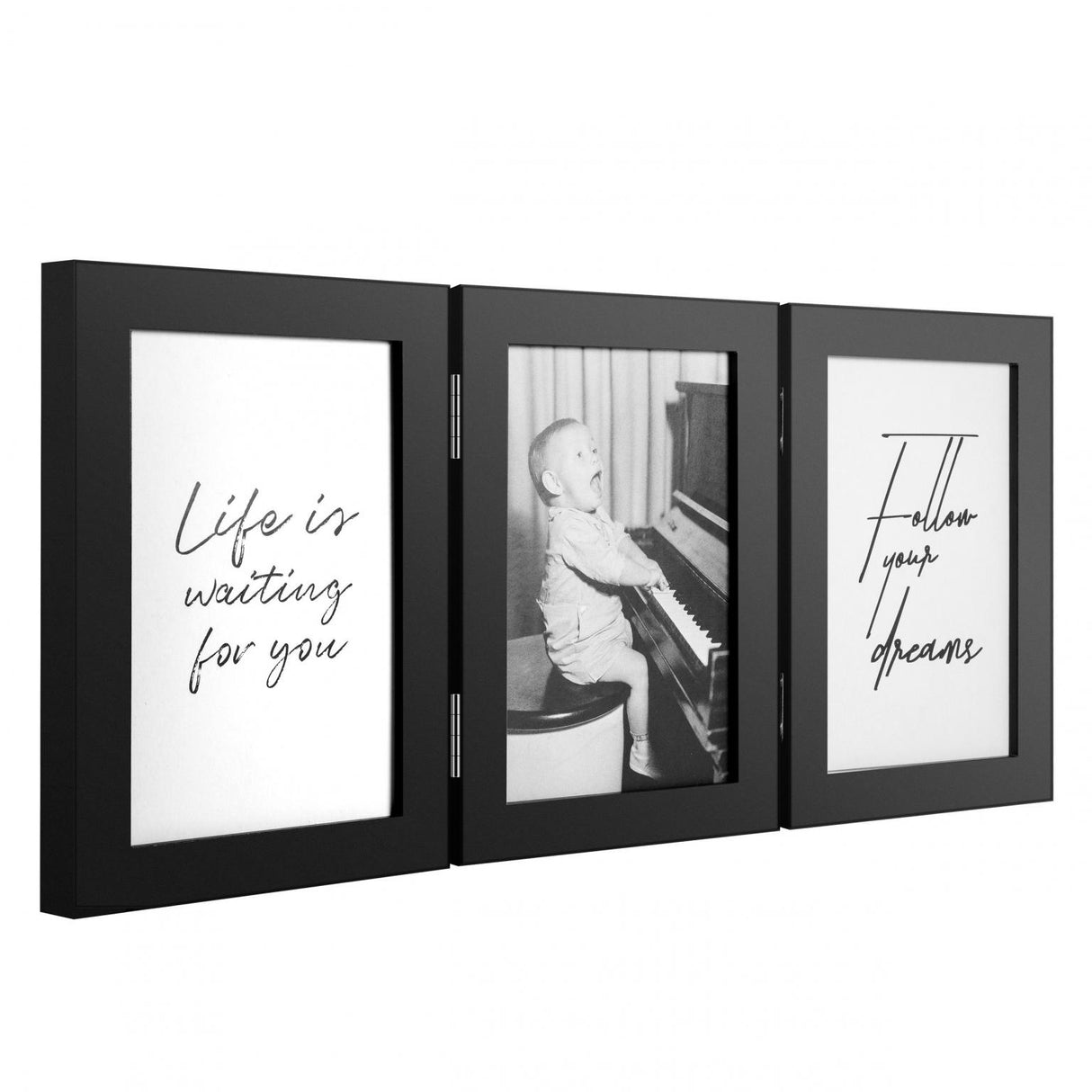 Fotorahmen - Klavier-Triple-Swing-Portrait