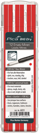 Pica 6031 big dry navulling for all | rood - pi6031