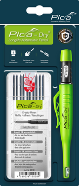 Pica bouwstift merkstift voor diep gat | kleur grafiet + vullingenset 4000 871 853 | 1 stuk - 30403 - 30403