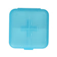Jvdl Pillendose plus 4 Fächer blau
