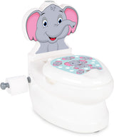 Pilsan Elefant Bildungsschild weiß grau