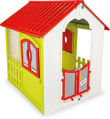 Pilsan Supedable Playhouse 110 x 92 x 109 cm Zielona biała czerwona