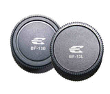 Pixel Lens Rear Cap BF-13L + Body Cap BF-13b for Olympus Reflex