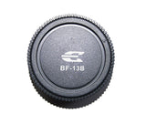 Pixel Lens Rear Cap BF-13L + Body Cap BF-13b for Olympus Reflex