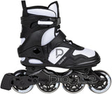 Playlife Cloud Fitness Inline Skates 82A Schwarze Weiß Größe 44