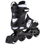 Playlife Cloud Fitness Inline Skates 82A Schwarz Weiß Größe 43