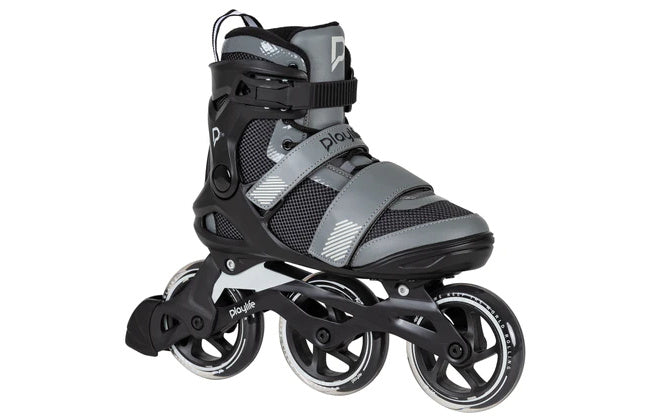 Playlife GT 110 Fitness Inlineskates Schwarzgrau Größe 41