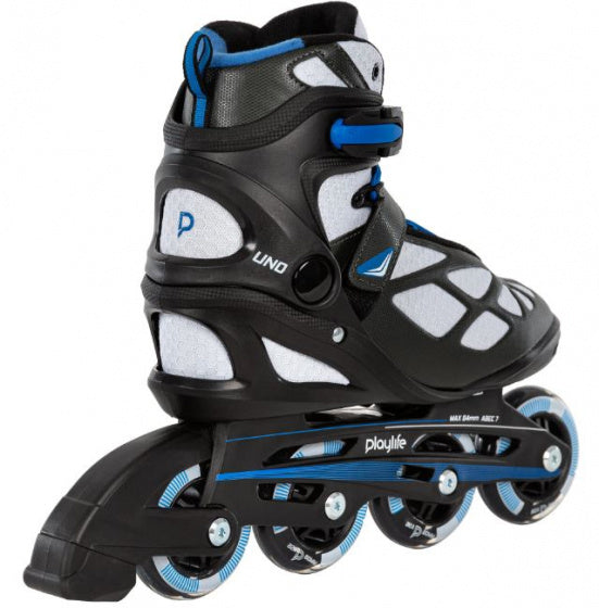 Playlife Inline Skates Black 80 Softboot 82A Schwarz Größe 41
