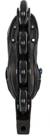 Playlife Inline Skates Black 80 Softboot 82A Schwarz Größe 45