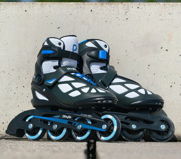 Playlife Inline Skates Black 80 Softboot 82A Schwarz Größe 41