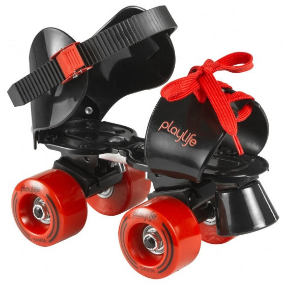 Playelife Sugar Roller Skates Junior Black Red Size 28 37