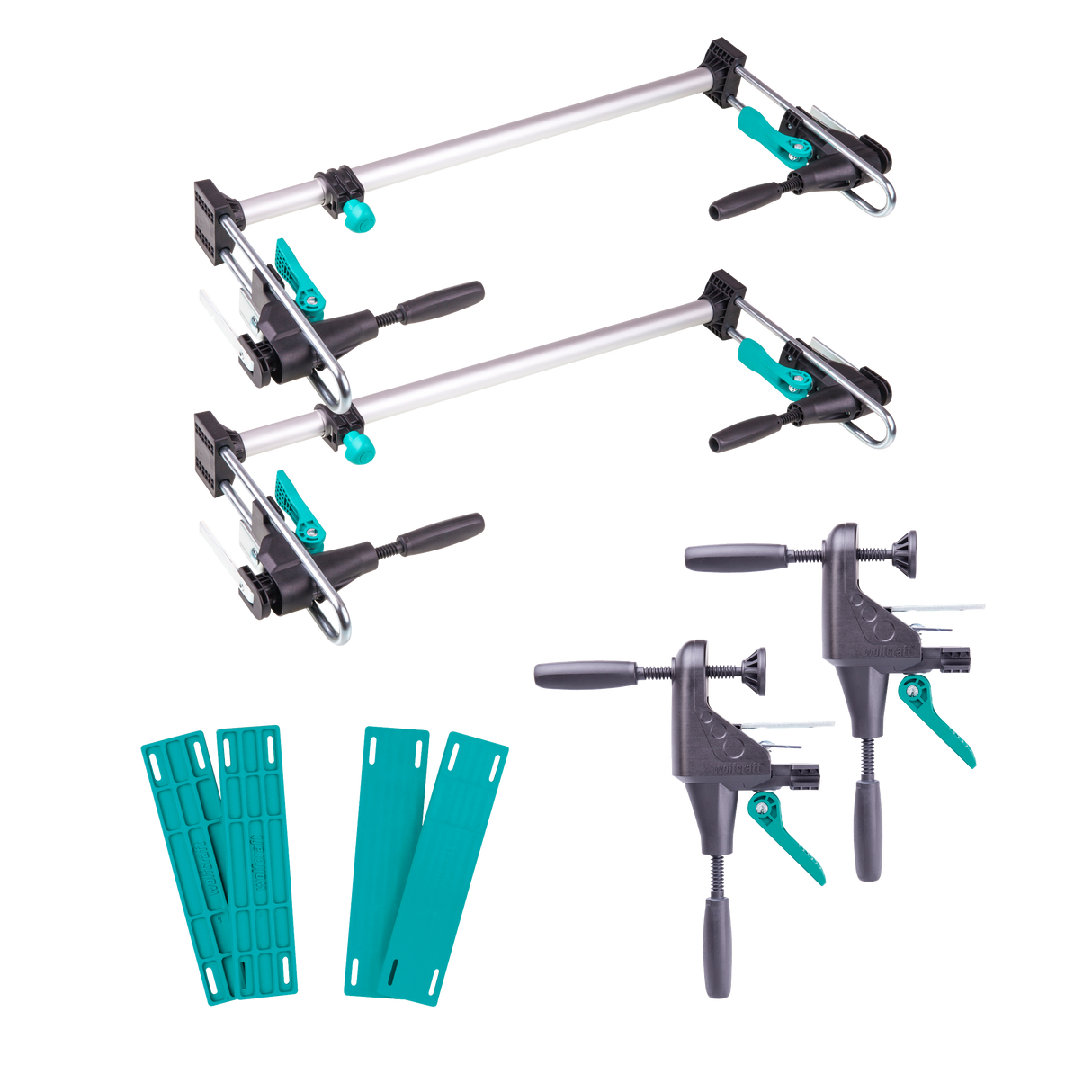 Wolfcraft Wolfcraft Montage Set für Lijstwerk Pro 3676000