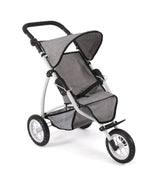 Bayer schicker Puppenwagen Jogging Leon (Jeansgrau)