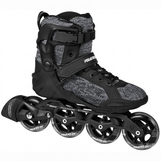 Powerslide Inline Skates Phuzion Radon Enzo 90 83A Schwarz Größe 40