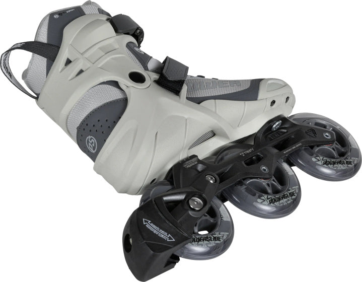 Powerslide Phuzion Krypton 100 Inlineskates Softboat Grau Größe 47