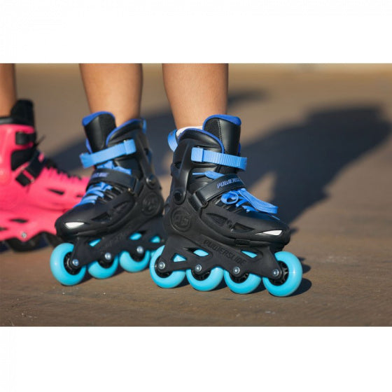Powerslide One Stargaze Inlineskates 85A Schwarz Blau Größe 36 36 36