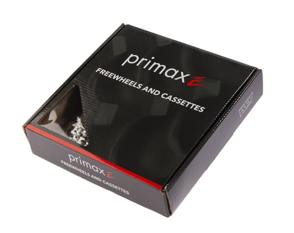 Primax e cassette 10 speed 11-36t zilver in doosje