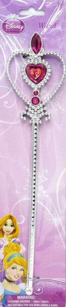 Jonotoys Feenstab der Disney-Prinzessin in Pink oder Blau 32 cm lang