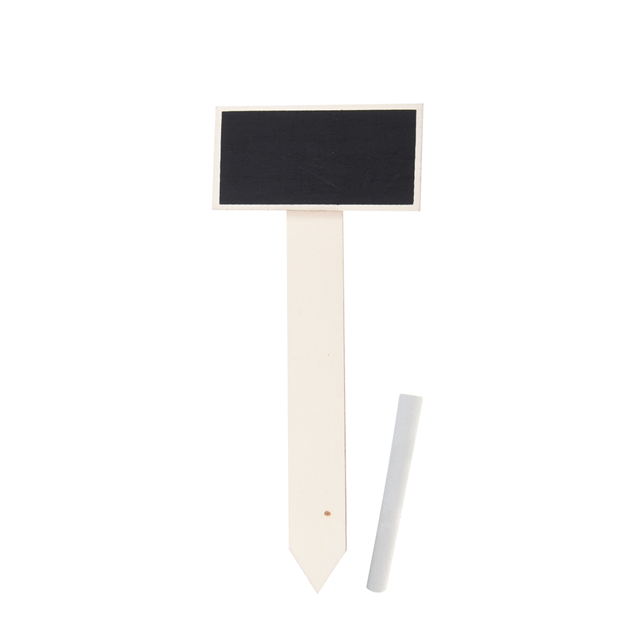 Pro garden plantenlabel hout 4 stuks