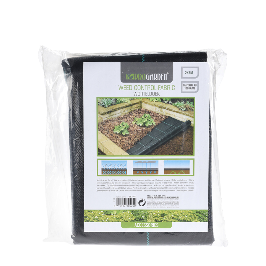 Progarden Anti-Root-Stoff 2x5 m schwarz