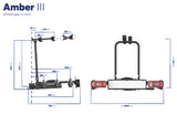 Pro-User Amber III Towbar Fahrradträger 7 13-pin max. 60 kg